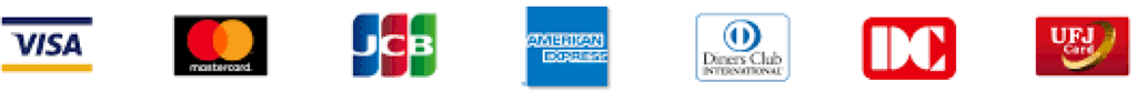 VISA MASTER NICOS JCB AMEX Diners DC UFJ
